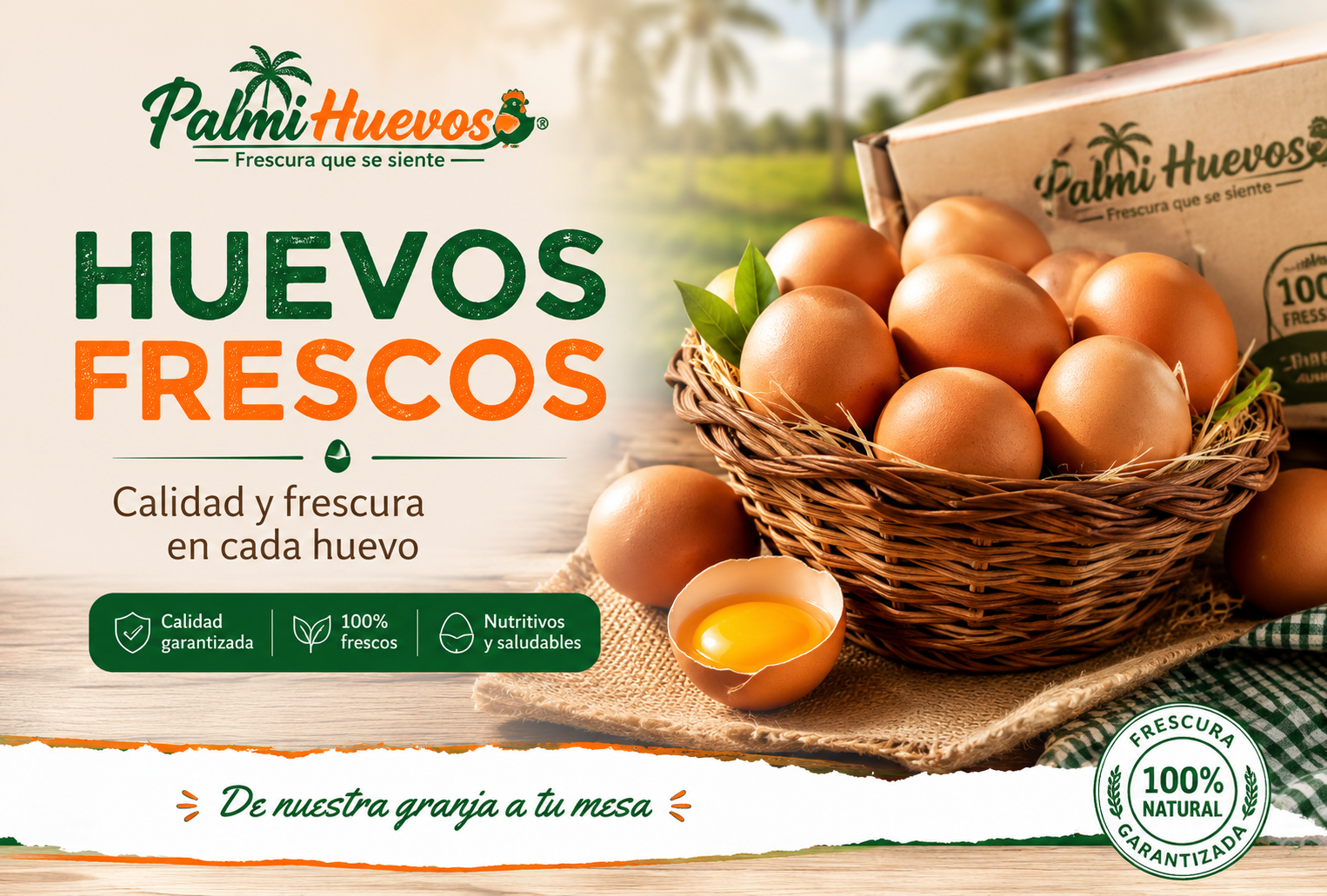 Huevos frescos